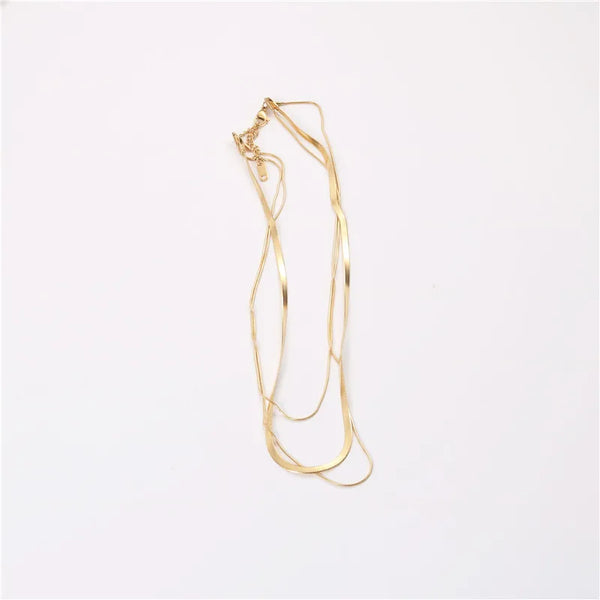 Three Layers Chain Necklace