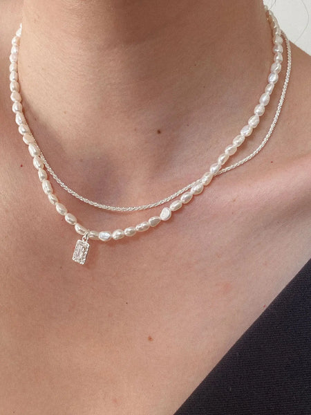 Natural Freshwater Pearl Choker Necklace