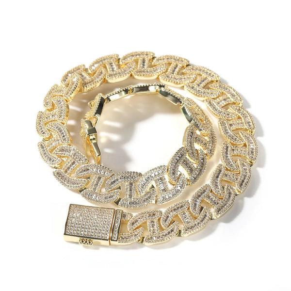 Shining Luxury Zirconia Chain Necklace