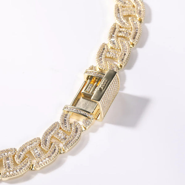 Shining Luxury Zirconia Chain Necklace